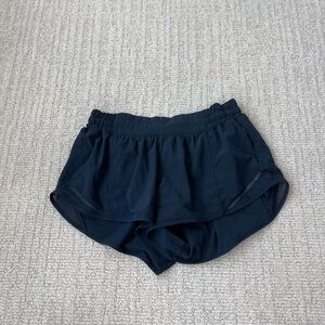 Lululemon low rise hotty hot short navy